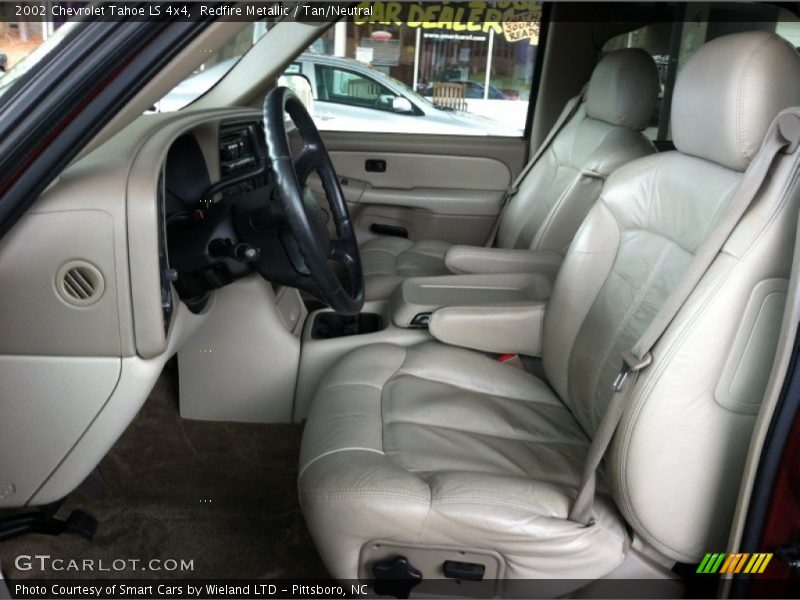 Redfire Metallic / Tan/Neutral 2002 Chevrolet Tahoe LS 4x4