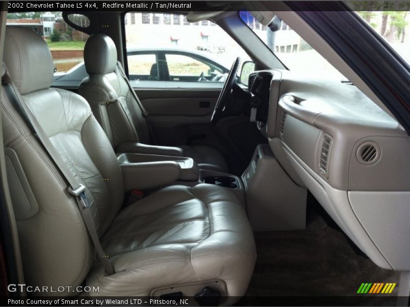 Redfire Metallic / Tan/Neutral 2002 Chevrolet Tahoe LS 4x4
