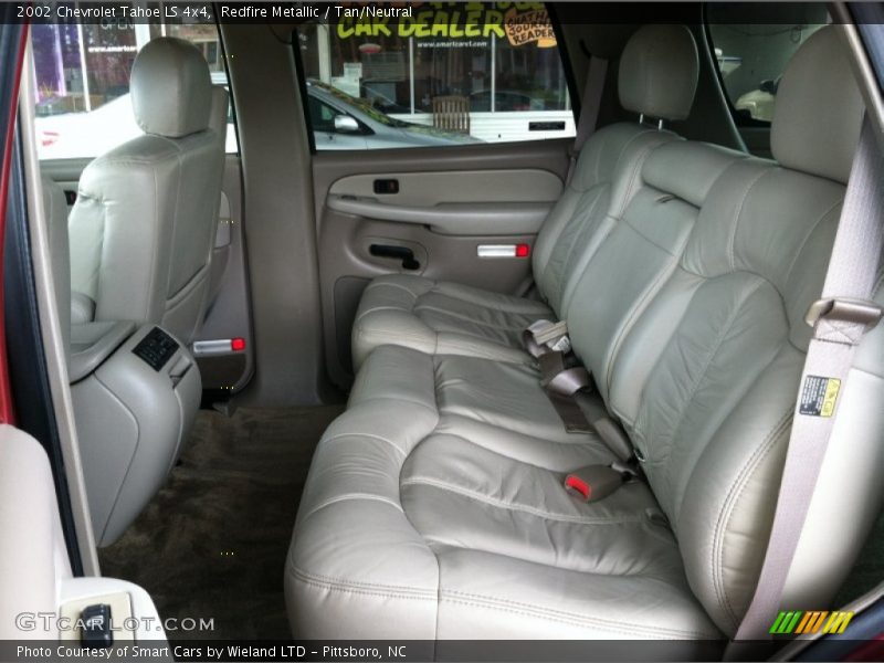 Redfire Metallic / Tan/Neutral 2002 Chevrolet Tahoe LS 4x4