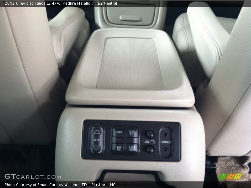 Redfire Metallic / Tan/Neutral 2002 Chevrolet Tahoe LS 4x4