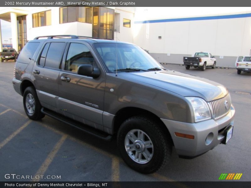 Mineral Grey Metallic / Dark Graphite 2002 Mercury Mountaineer AWD