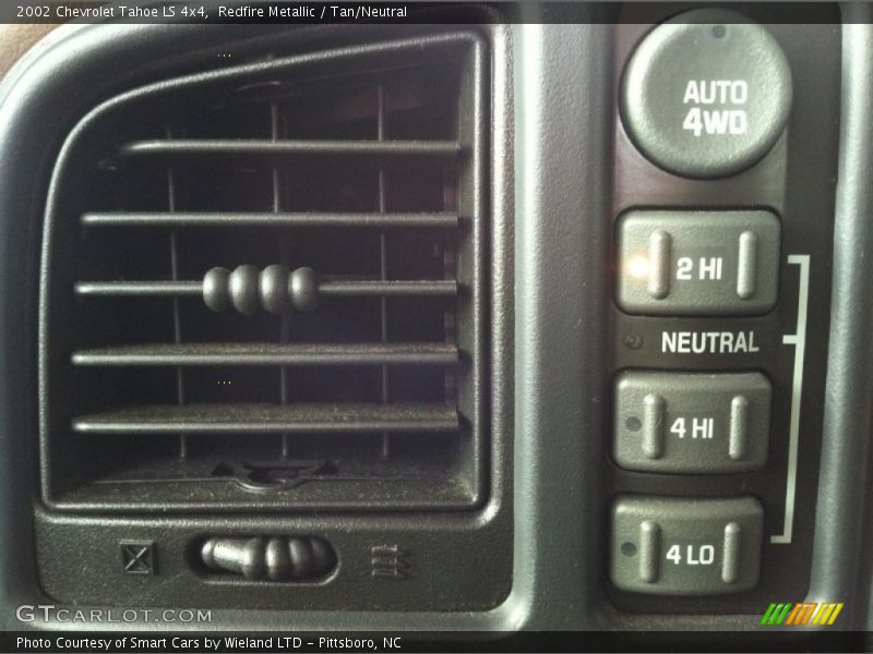 Redfire Metallic / Tan/Neutral 2002 Chevrolet Tahoe LS 4x4