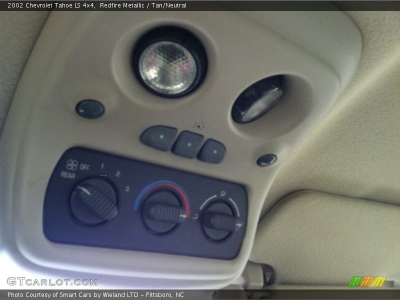 Redfire Metallic / Tan/Neutral 2002 Chevrolet Tahoe LS 4x4