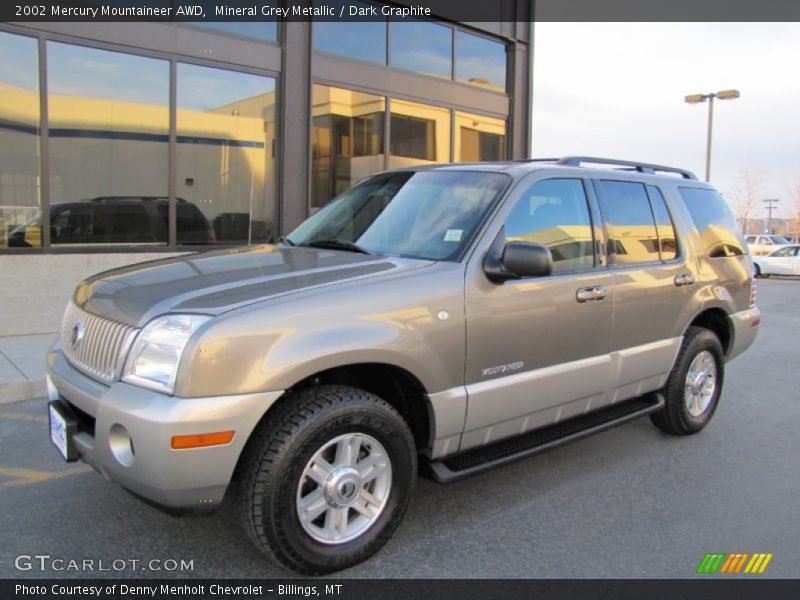 Mineral Grey Metallic / Dark Graphite 2002 Mercury Mountaineer AWD