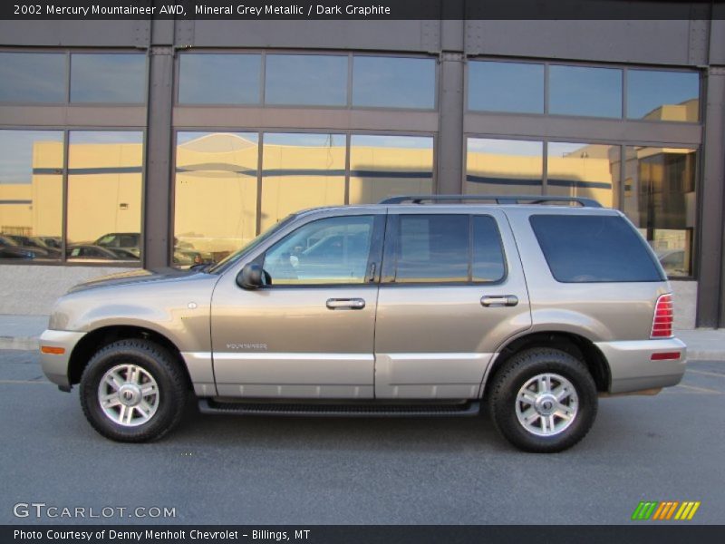 Mineral Grey Metallic / Dark Graphite 2002 Mercury Mountaineer AWD