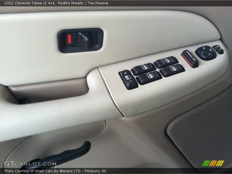 Redfire Metallic / Tan/Neutral 2002 Chevrolet Tahoe LS 4x4