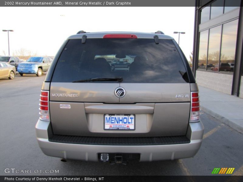 Mineral Grey Metallic / Dark Graphite 2002 Mercury Mountaineer AWD
