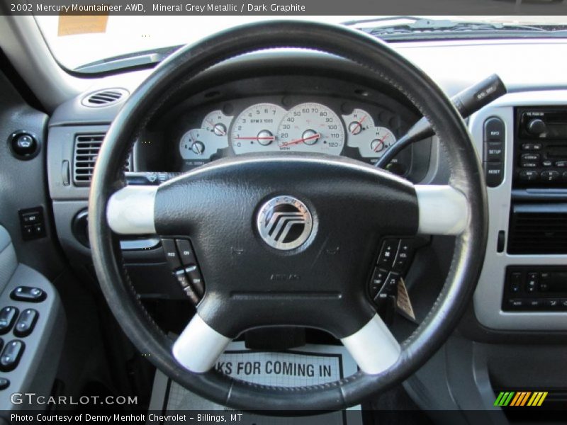Mineral Grey Metallic / Dark Graphite 2002 Mercury Mountaineer AWD