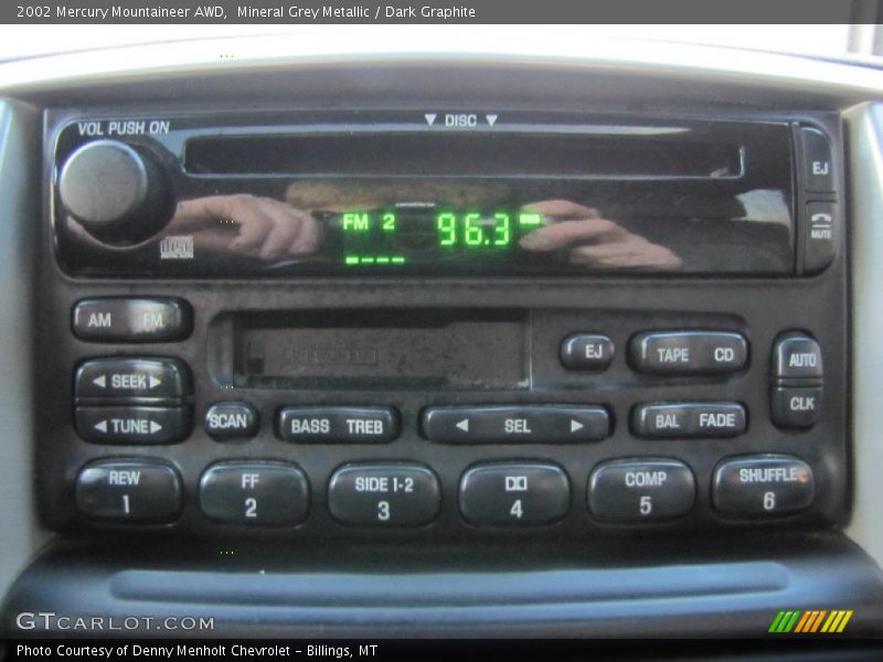 Mineral Grey Metallic / Dark Graphite 2002 Mercury Mountaineer AWD