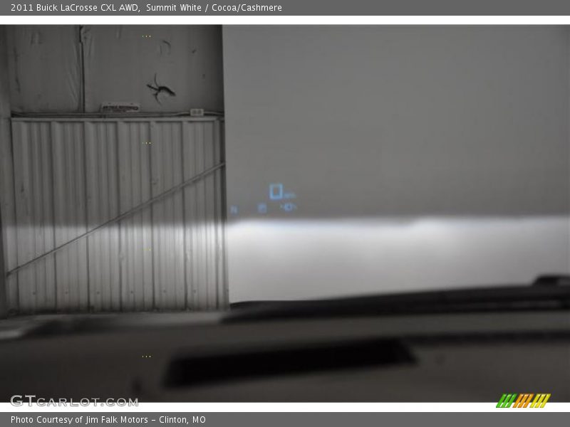 Summit White / Cocoa/Cashmere 2011 Buick LaCrosse CXL AWD