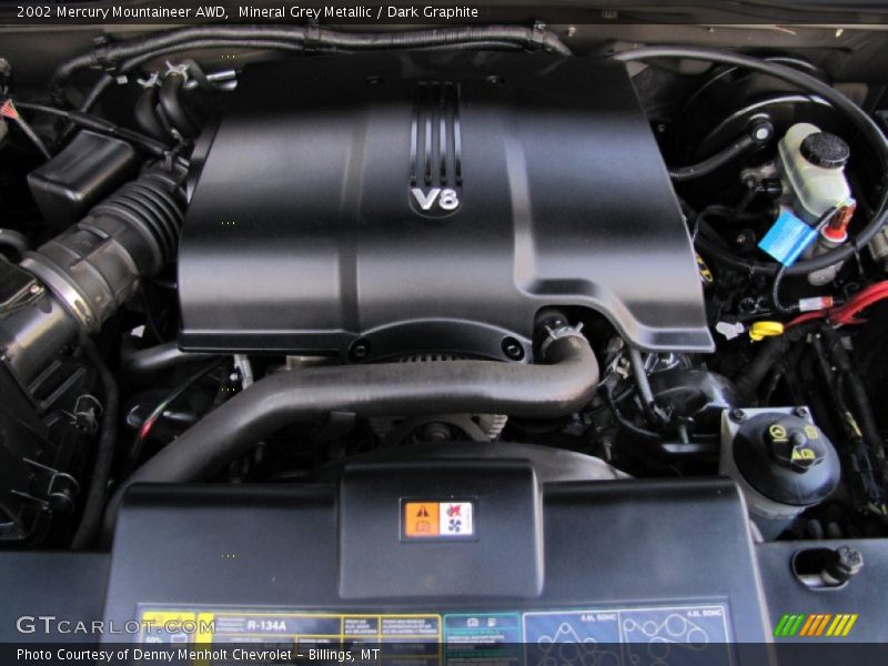 Mineral Grey Metallic / Dark Graphite 2002 Mercury Mountaineer AWD
