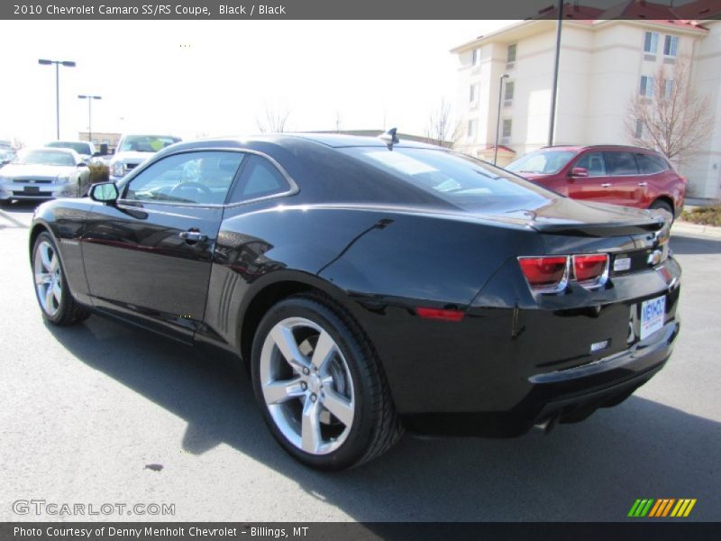 Black / Black 2010 Chevrolet Camaro SS/RS Coupe