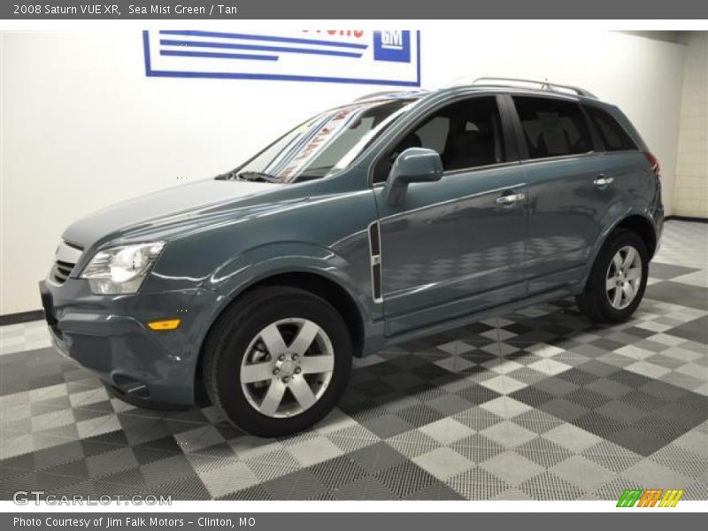 Sea Mist Green / Tan 2008 Saturn VUE XR