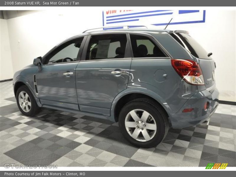 Sea Mist Green / Tan 2008 Saturn VUE XR