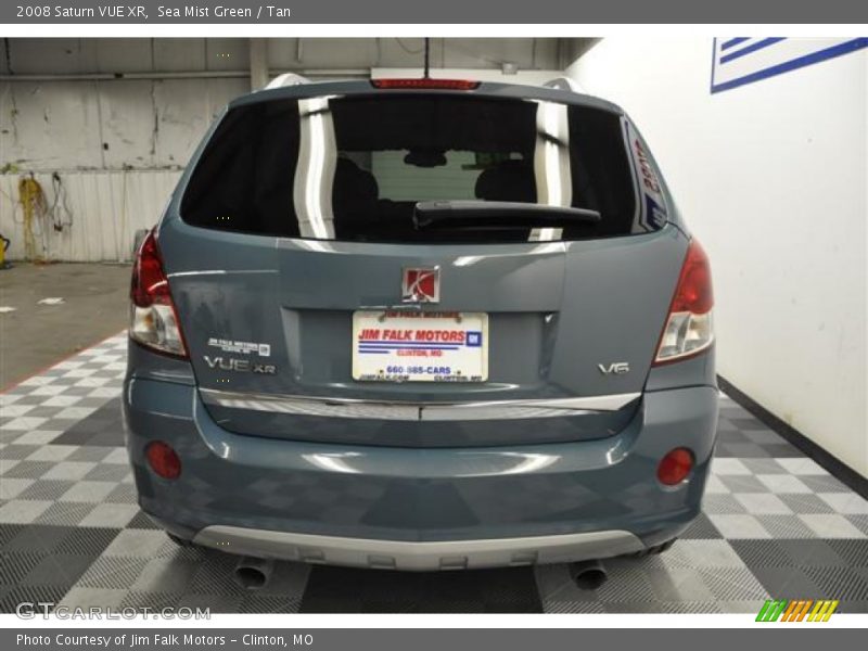 Sea Mist Green / Tan 2008 Saturn VUE XR