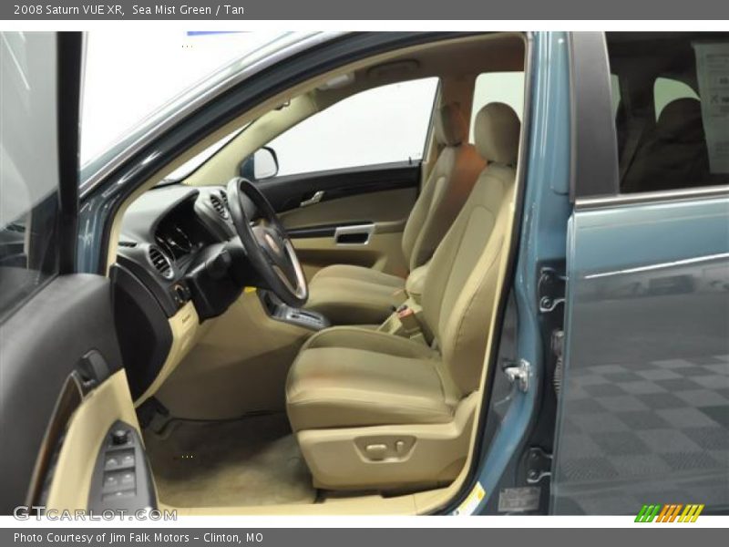 Sea Mist Green / Tan 2008 Saturn VUE XR