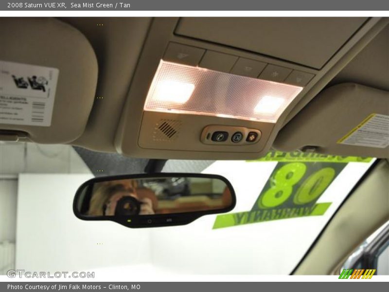 Sea Mist Green / Tan 2008 Saturn VUE XR