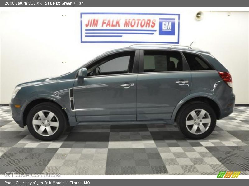 Sea Mist Green / Tan 2008 Saturn VUE XR
