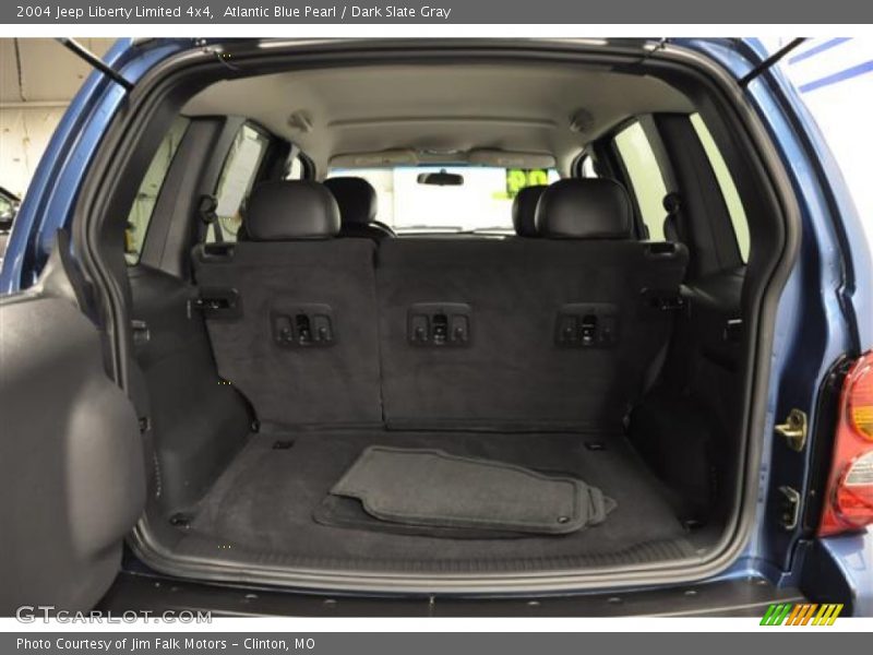 Atlantic Blue Pearl / Dark Slate Gray 2004 Jeep Liberty Limited 4x4