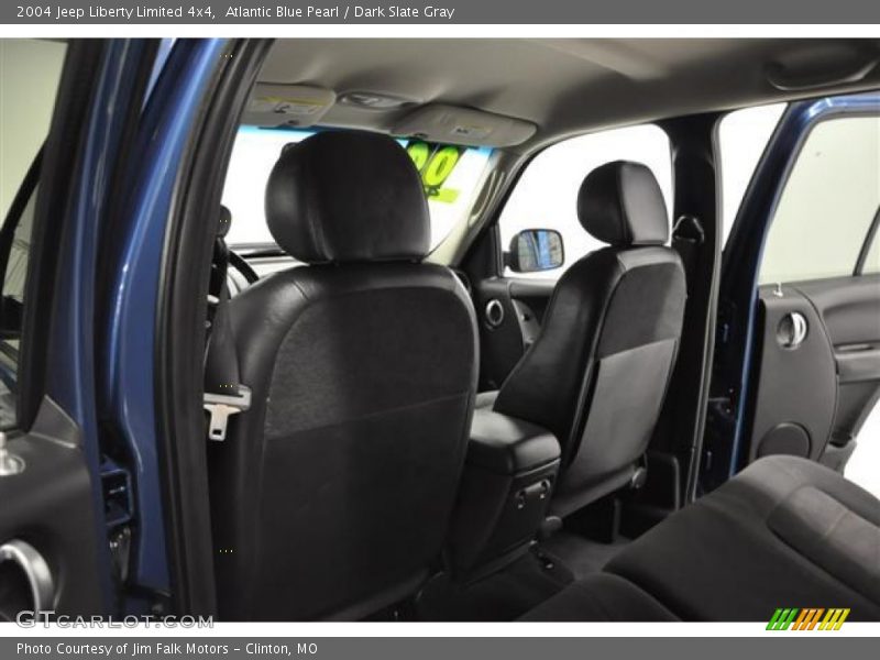 Atlantic Blue Pearl / Dark Slate Gray 2004 Jeep Liberty Limited 4x4