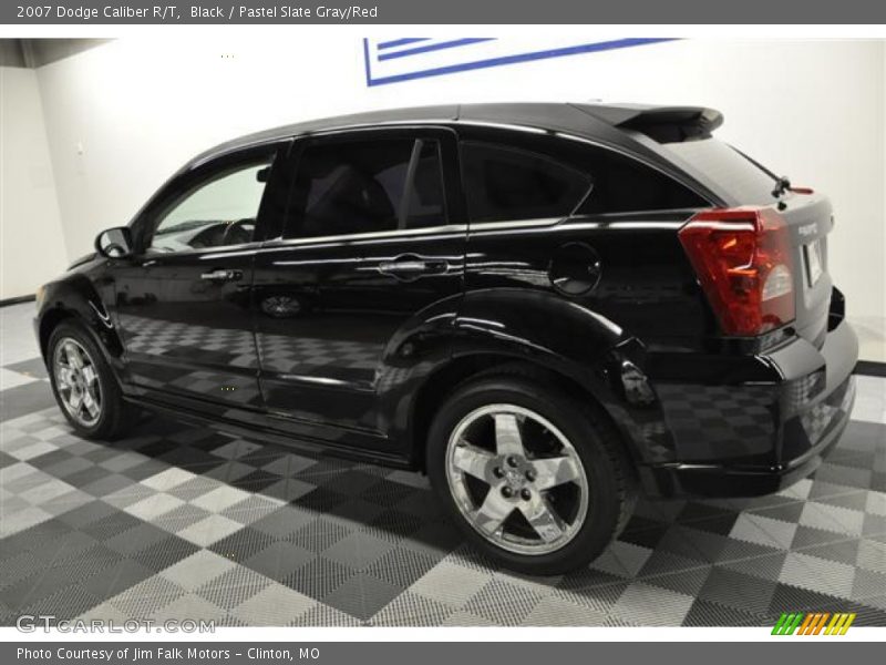 Black / Pastel Slate Gray/Red 2007 Dodge Caliber R/T