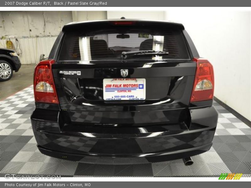 Black / Pastel Slate Gray/Red 2007 Dodge Caliber R/T