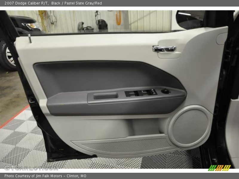 Black / Pastel Slate Gray/Red 2007 Dodge Caliber R/T