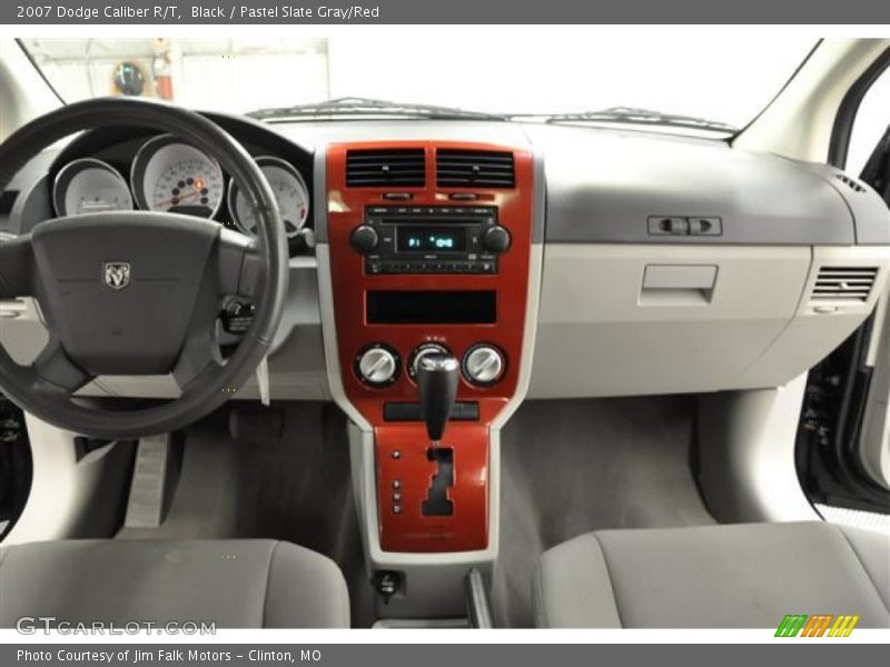 Black / Pastel Slate Gray/Red 2007 Dodge Caliber R/T