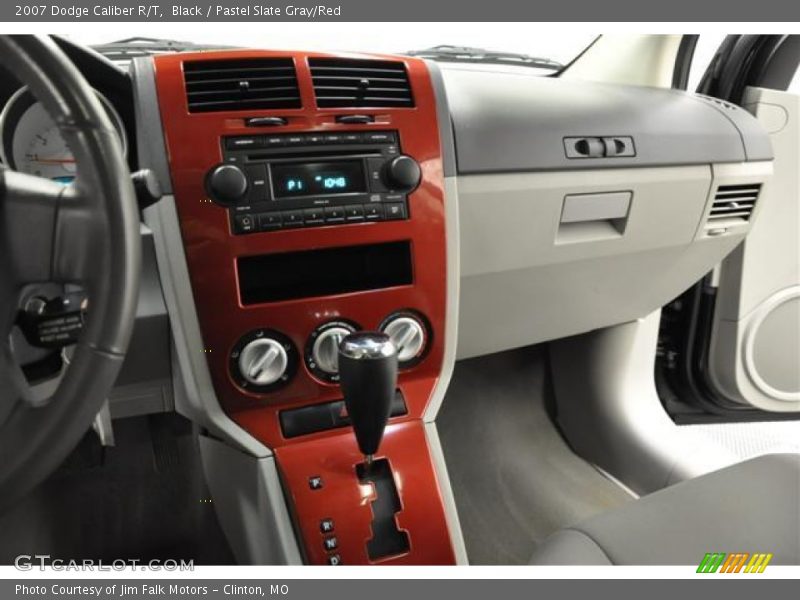 Black / Pastel Slate Gray/Red 2007 Dodge Caliber R/T