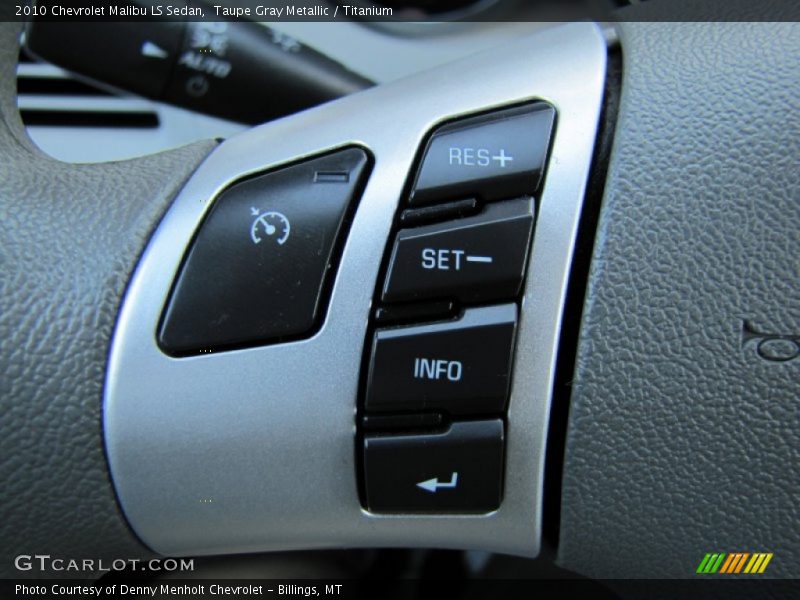 Taupe Gray Metallic / Titanium 2010 Chevrolet Malibu LS Sedan