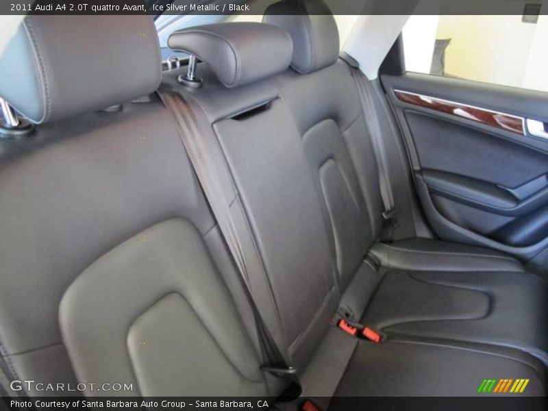 Ice Silver Metallic / Black 2011 Audi A4 2.0T quattro Avant