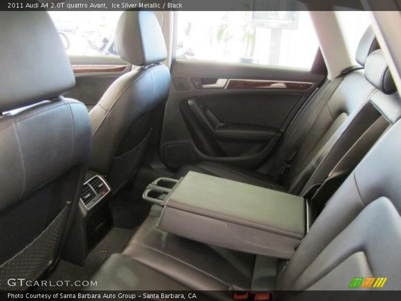 Ice Silver Metallic / Black 2011 Audi A4 2.0T quattro Avant