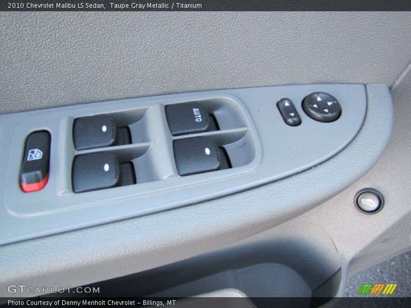 Taupe Gray Metallic / Titanium 2010 Chevrolet Malibu LS Sedan
