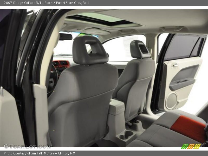 Black / Pastel Slate Gray/Red 2007 Dodge Caliber R/T