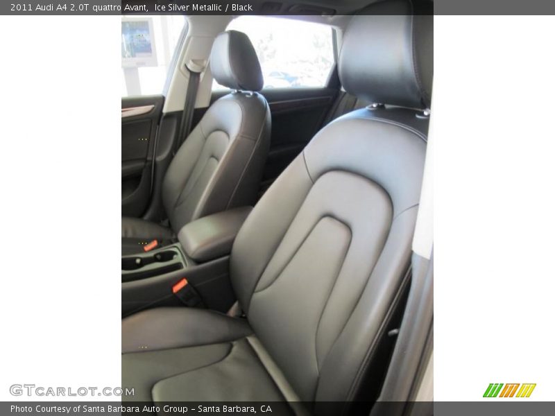 Ice Silver Metallic / Black 2011 Audi A4 2.0T quattro Avant