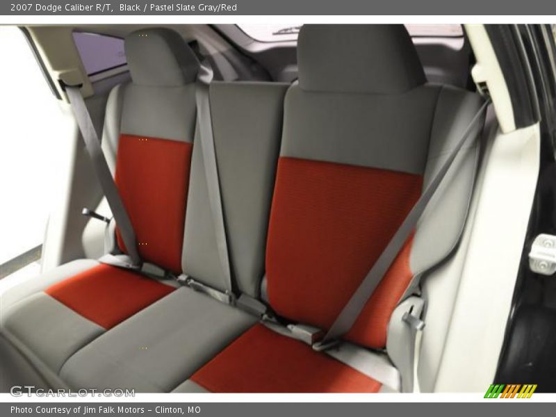 Black / Pastel Slate Gray/Red 2007 Dodge Caliber R/T