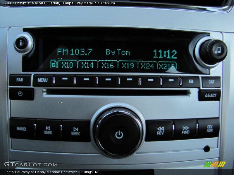 Taupe Gray Metallic / Titanium 2010 Chevrolet Malibu LS Sedan