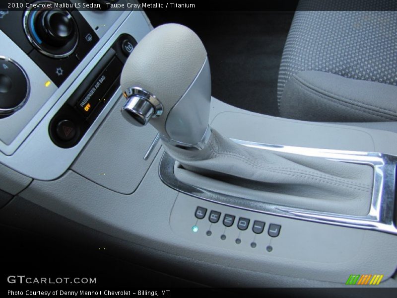 Taupe Gray Metallic / Titanium 2010 Chevrolet Malibu LS Sedan