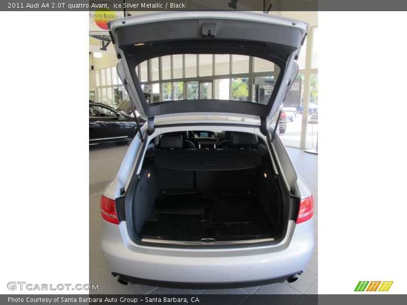 Ice Silver Metallic / Black 2011 Audi A4 2.0T quattro Avant