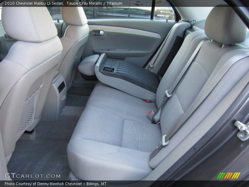 Taupe Gray Metallic / Titanium 2010 Chevrolet Malibu LS Sedan