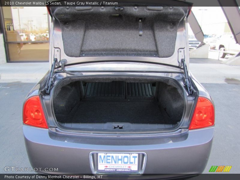 Taupe Gray Metallic / Titanium 2010 Chevrolet Malibu LS Sedan