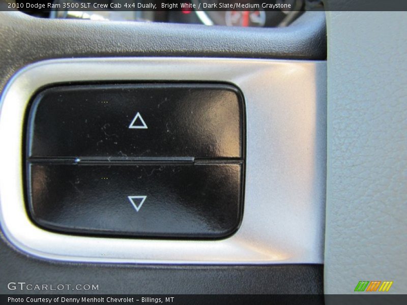 Bright White / Dark Slate/Medium Graystone 2010 Dodge Ram 3500 SLT Crew Cab 4x4 Dually