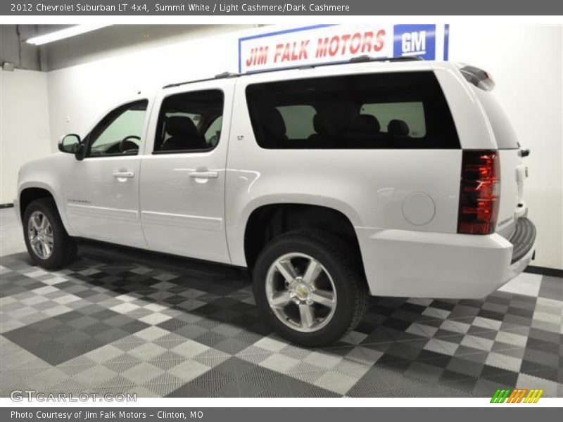 Summit White / Light Cashmere/Dark Cashmere 2012 Chevrolet Suburban LT 4x4