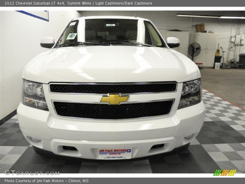 Summit White / Light Cashmere/Dark Cashmere 2012 Chevrolet Suburban LT 4x4