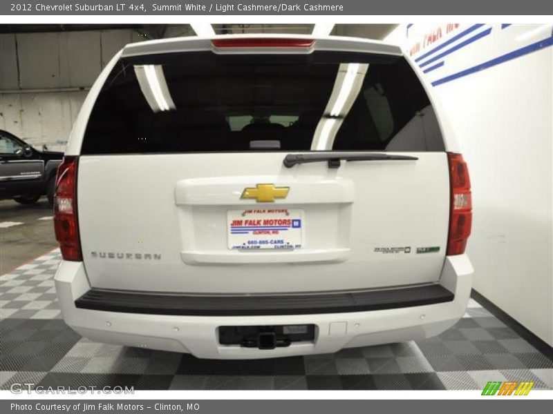 Summit White / Light Cashmere/Dark Cashmere 2012 Chevrolet Suburban LT 4x4