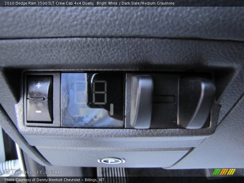 Bright White / Dark Slate/Medium Graystone 2010 Dodge Ram 3500 SLT Crew Cab 4x4 Dually