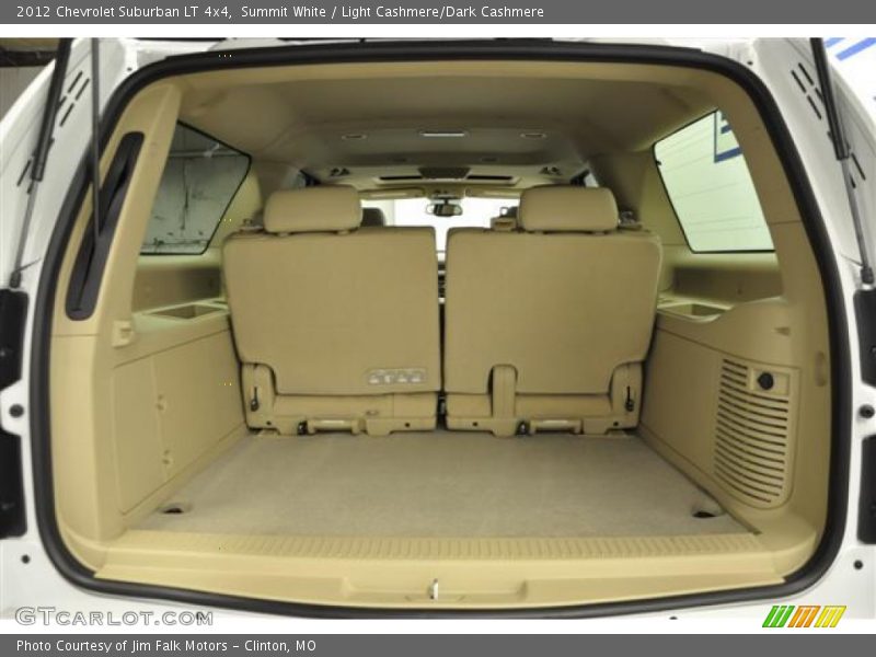 Summit White / Light Cashmere/Dark Cashmere 2012 Chevrolet Suburban LT 4x4