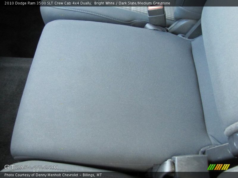 Bright White / Dark Slate/Medium Graystone 2010 Dodge Ram 3500 SLT Crew Cab 4x4 Dually