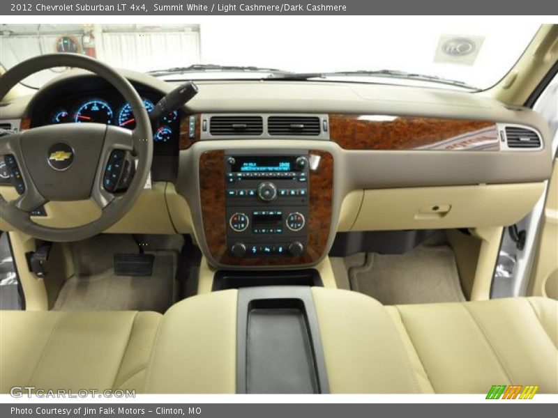 Summit White / Light Cashmere/Dark Cashmere 2012 Chevrolet Suburban LT 4x4