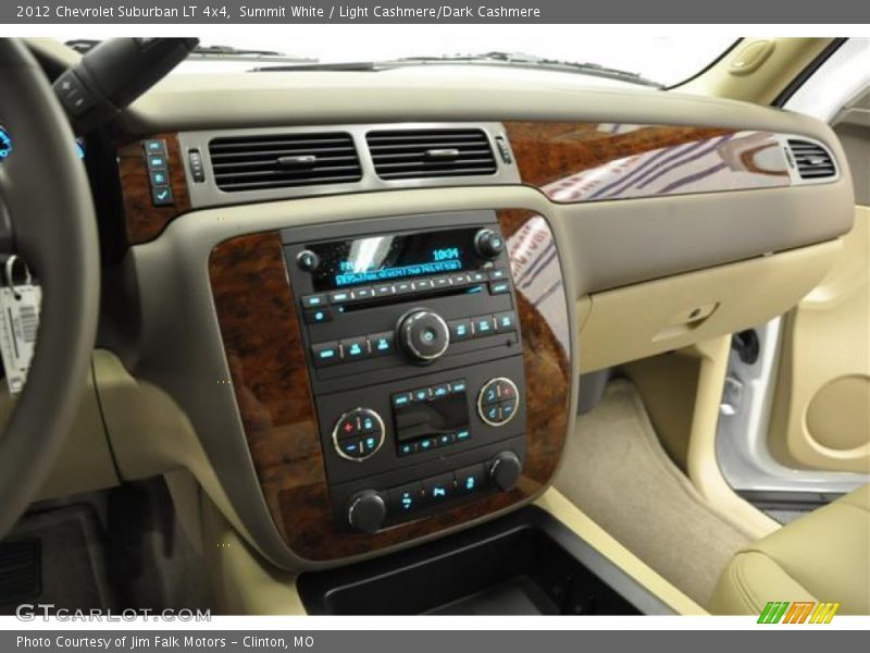 Summit White / Light Cashmere/Dark Cashmere 2012 Chevrolet Suburban LT 4x4